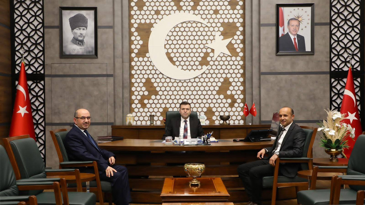 Niğde’de protokolden Vali Akmeşe’ye ziyaret