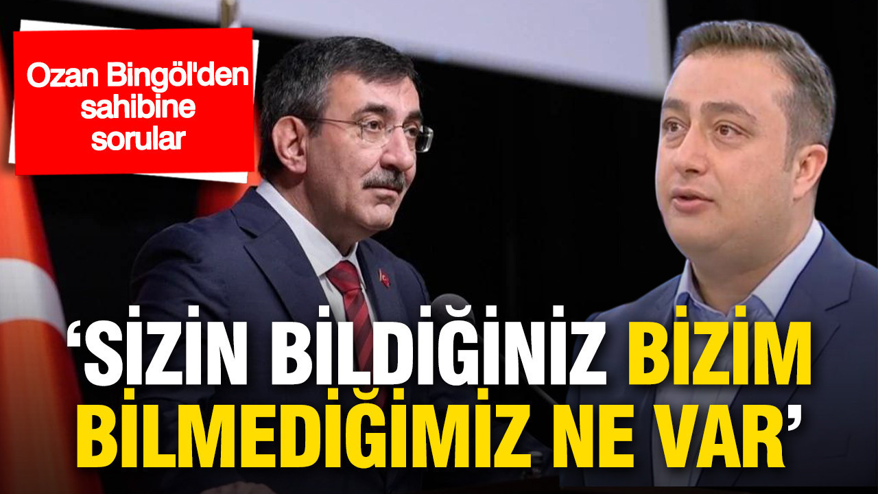 Ozan Bingöl'den sahibine sorular: Sizin bildiğiniz bizim bilmediğimiz ne var?