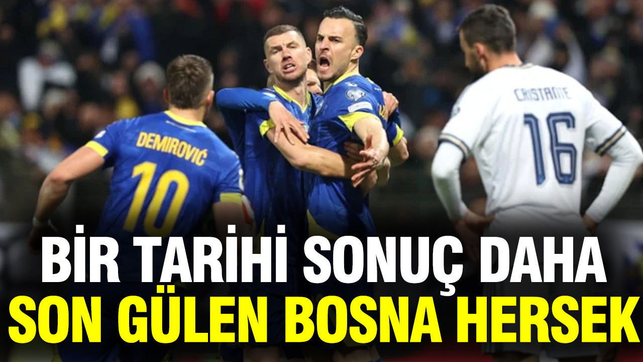 Son gülen Bosna Hersek oldu: İtalya Dünya Kupası'nı unuttu