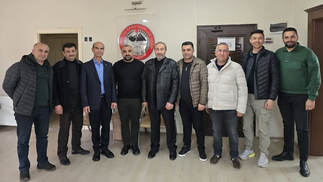 Sungur ve yönetiminden Esnaf Odasına ziyaret: Nazik ziyaretlerinden memnuniyet duyduk