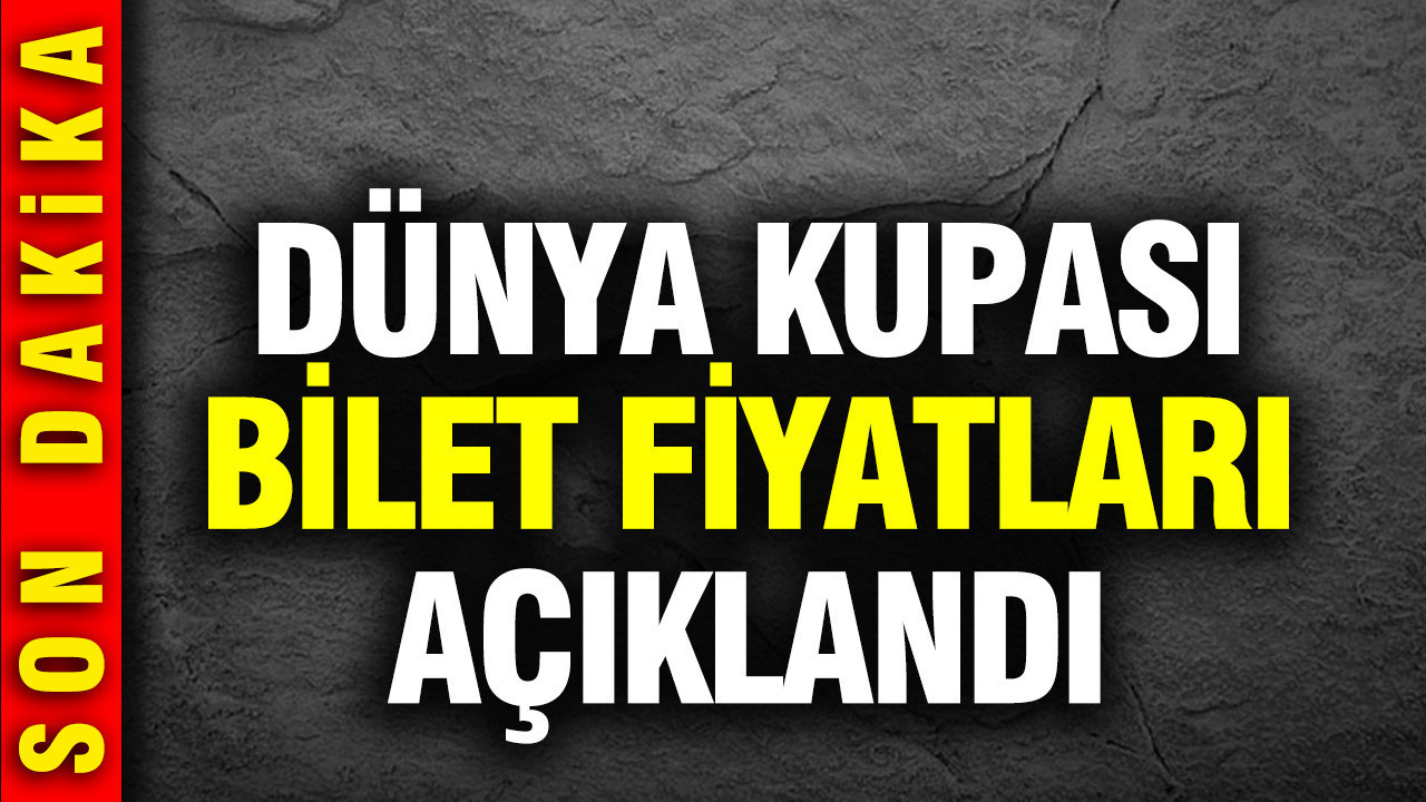 2026 FIFA Dünya Kupası'nın bilet satışı başladı: Türkiye maçı fiyatları