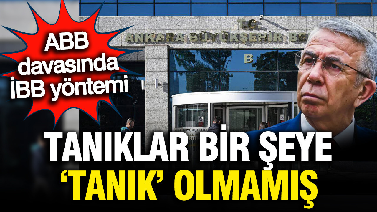 ABB'ye konser davasında İBB yöntemi: Tanıklar bir şeye tanık olmamış