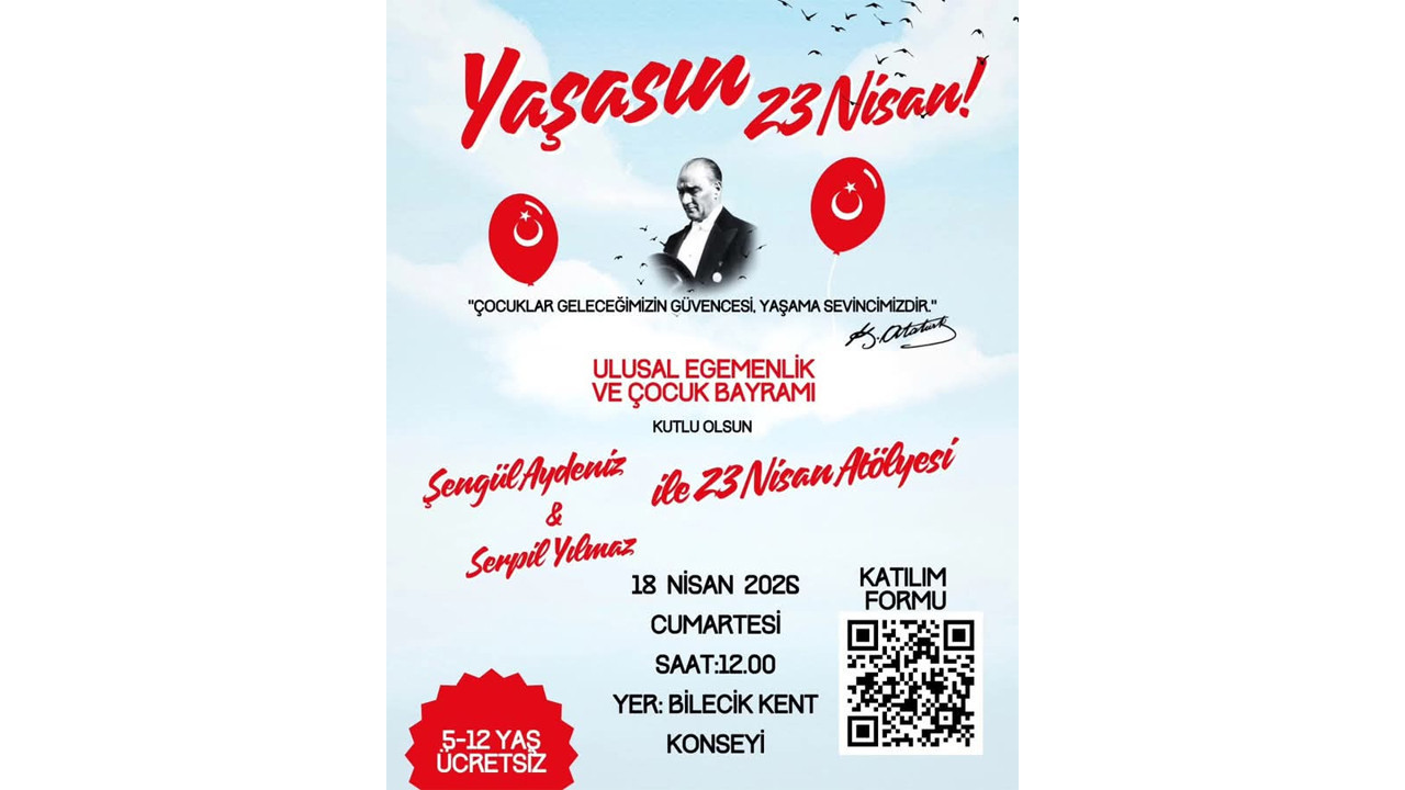 Bilecik Kent Konseyinden 23 Nisan'a özel atölye çalışması