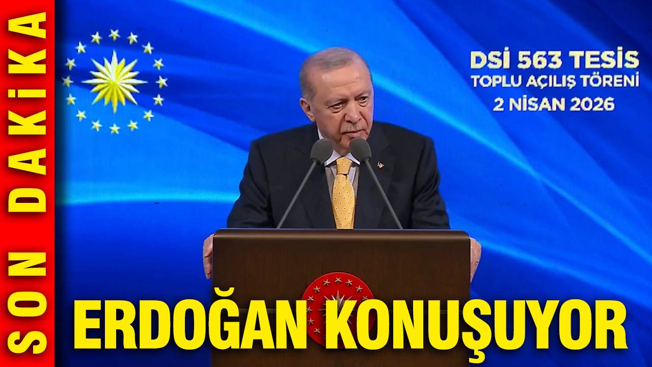 Cumhurbaşkanı Erdoğan konuşuyor