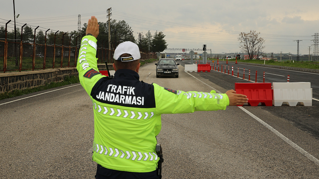 Diyarbakır’da jandarmadan trafik denetimi