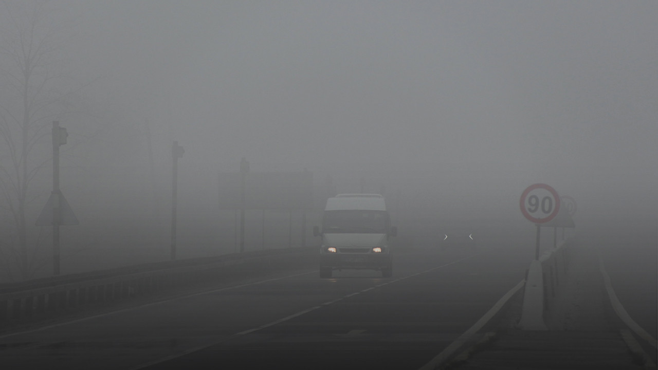 İstanbul-Ankara güzergahında sis engeli: Görüş mesafesi düştü