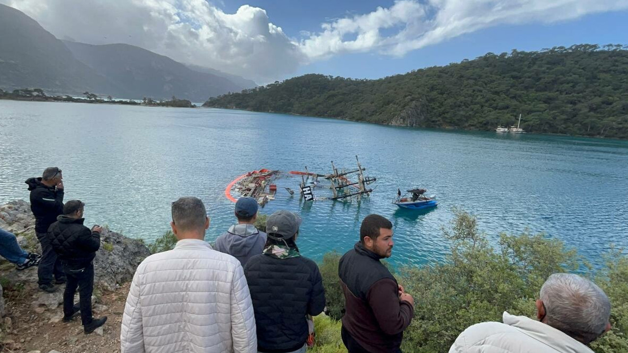 Ölüdeniz'de 'Hanibal' operasyonu: Batık tekne kuşatıldı