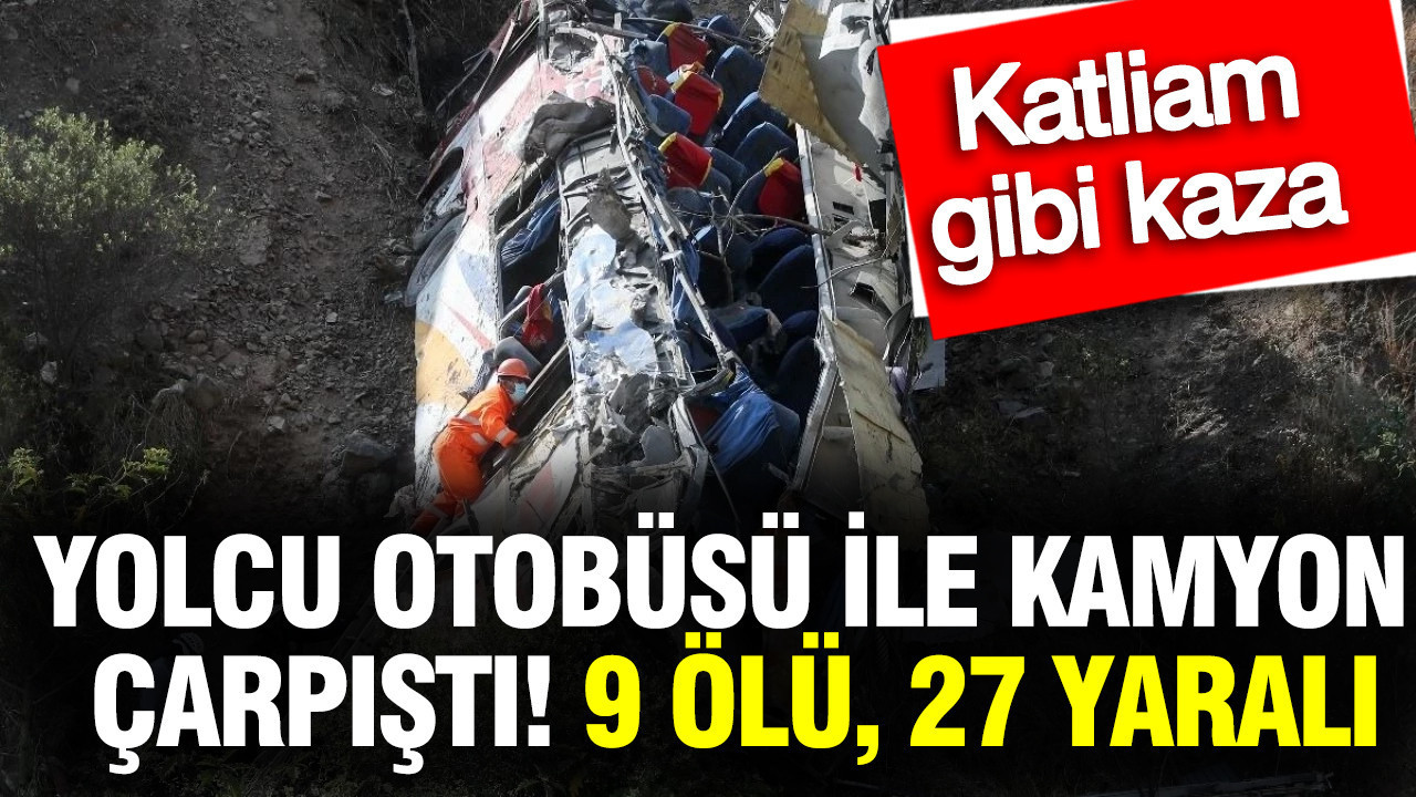 Gana'da yolcu otobüsü ile kamyon çarpıştı: 9 ölü, 27 yaralı