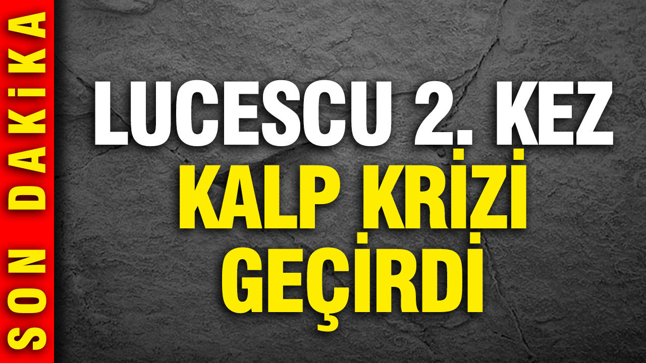 Lucescu bir kez daha kalp krizi geçirdi: Yoğun bakıma alındı