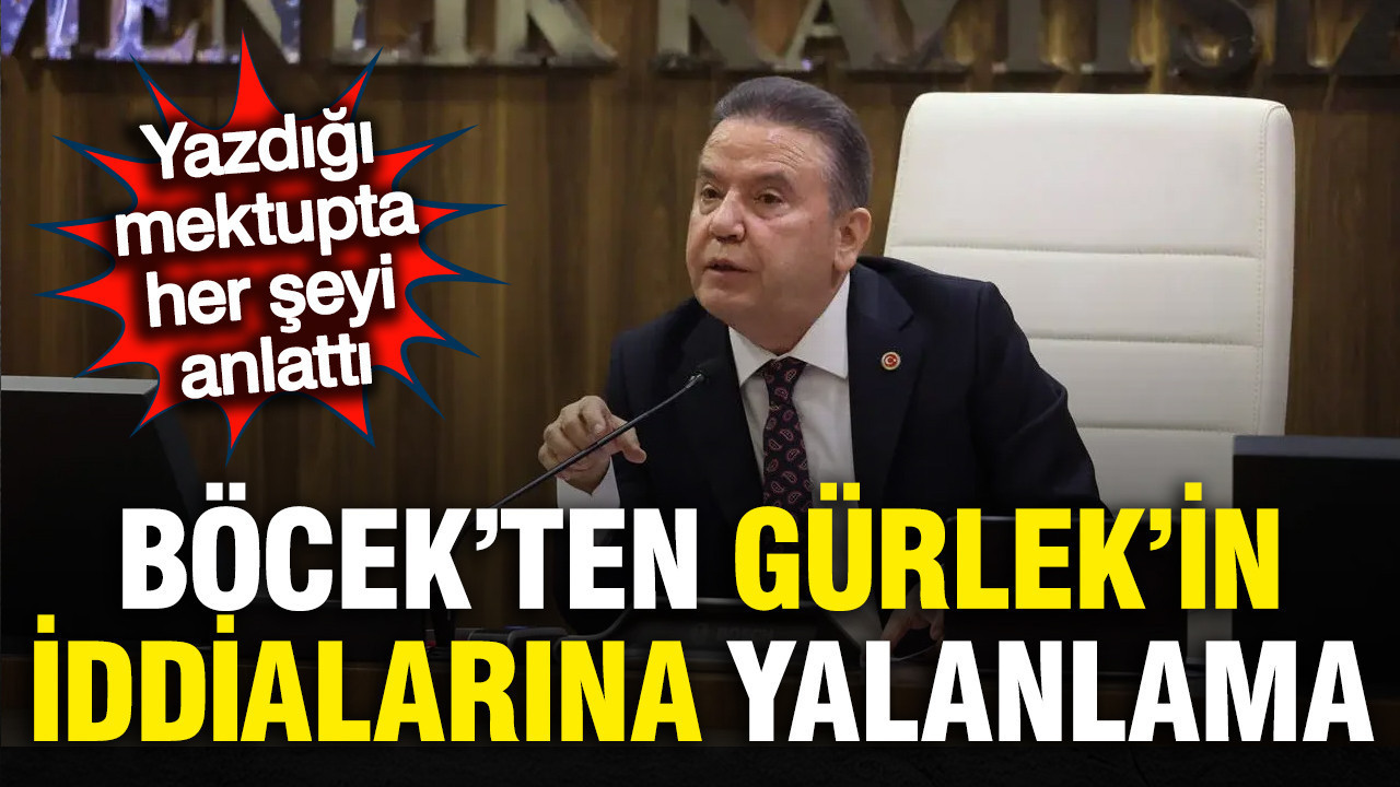 Muhittin Böcek'ten Akın Gürlek'e yalanlama: Bir mektupla her şeyi anlattı