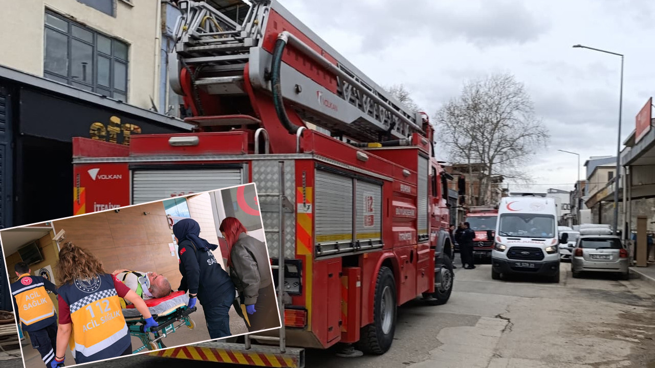 Tamir ve bakım yapan usta felaketi yaşadı: İşyerinin çatısı çöktü