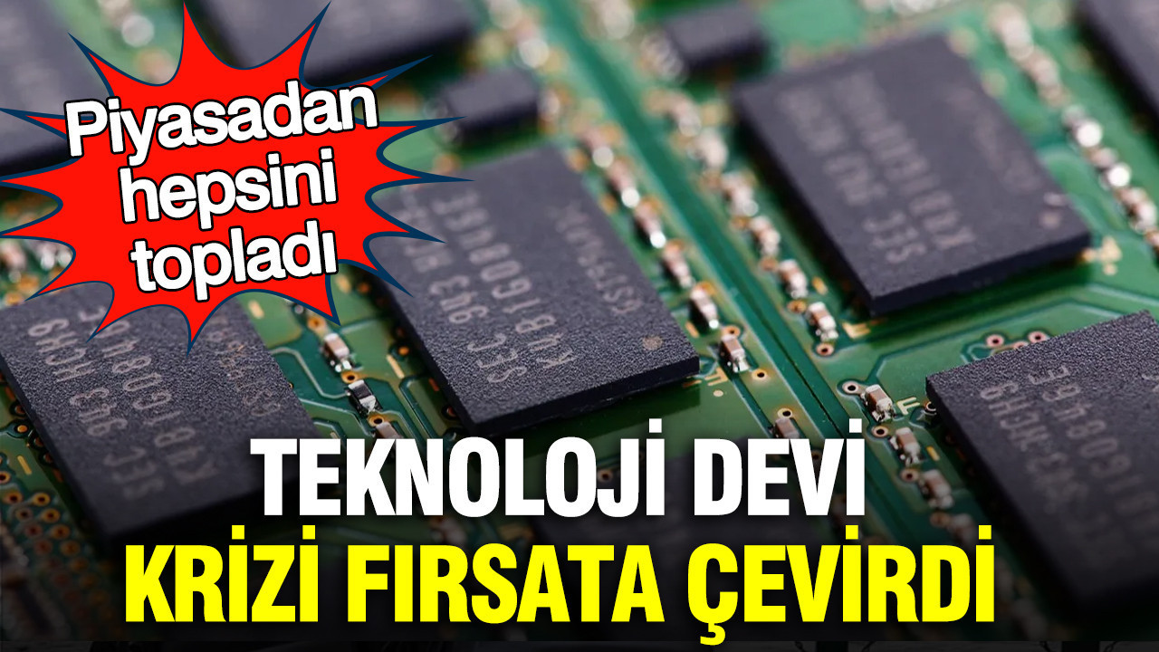 Teknoloji devi krizi fırsata çevirdi: Piyasadan hepsini topladı
