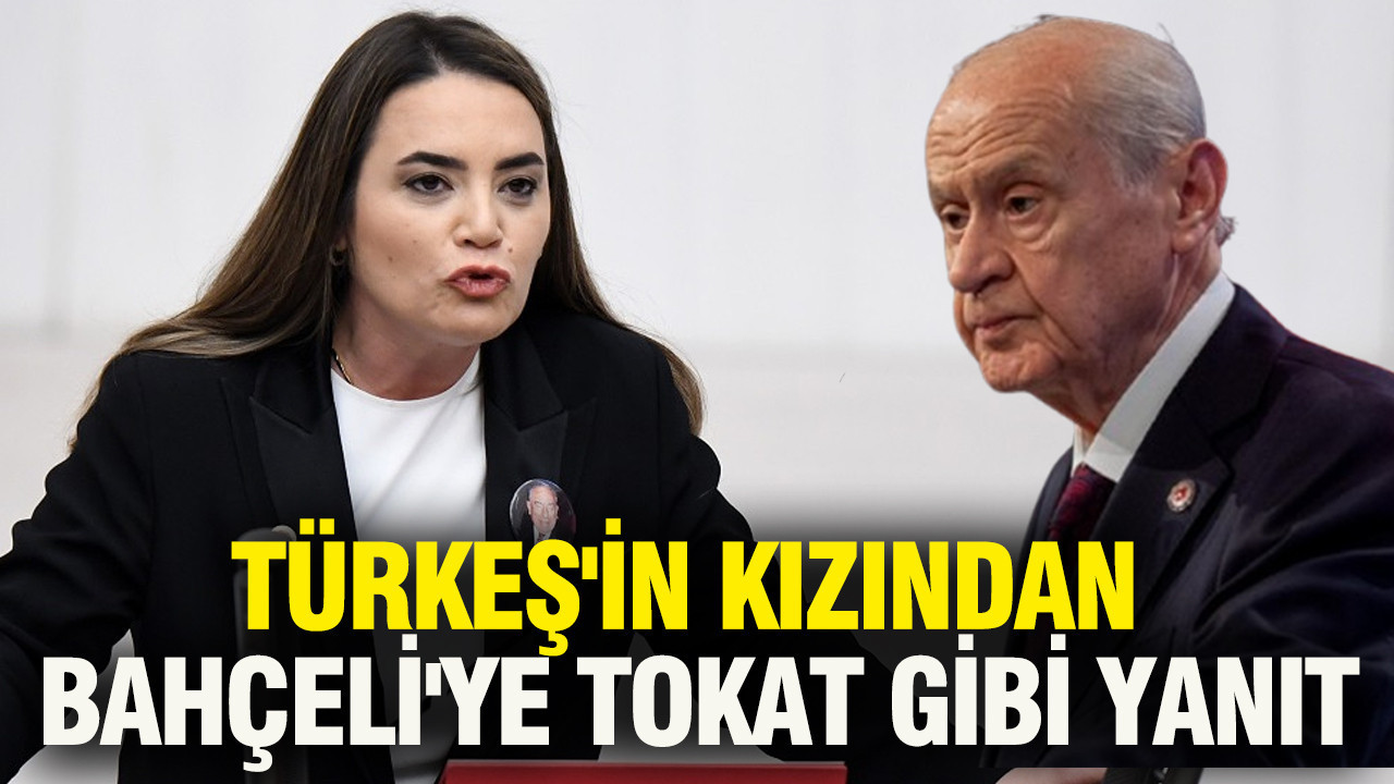 Türkeş'in kızından Bahçeli'ye tokat gibi yanıt