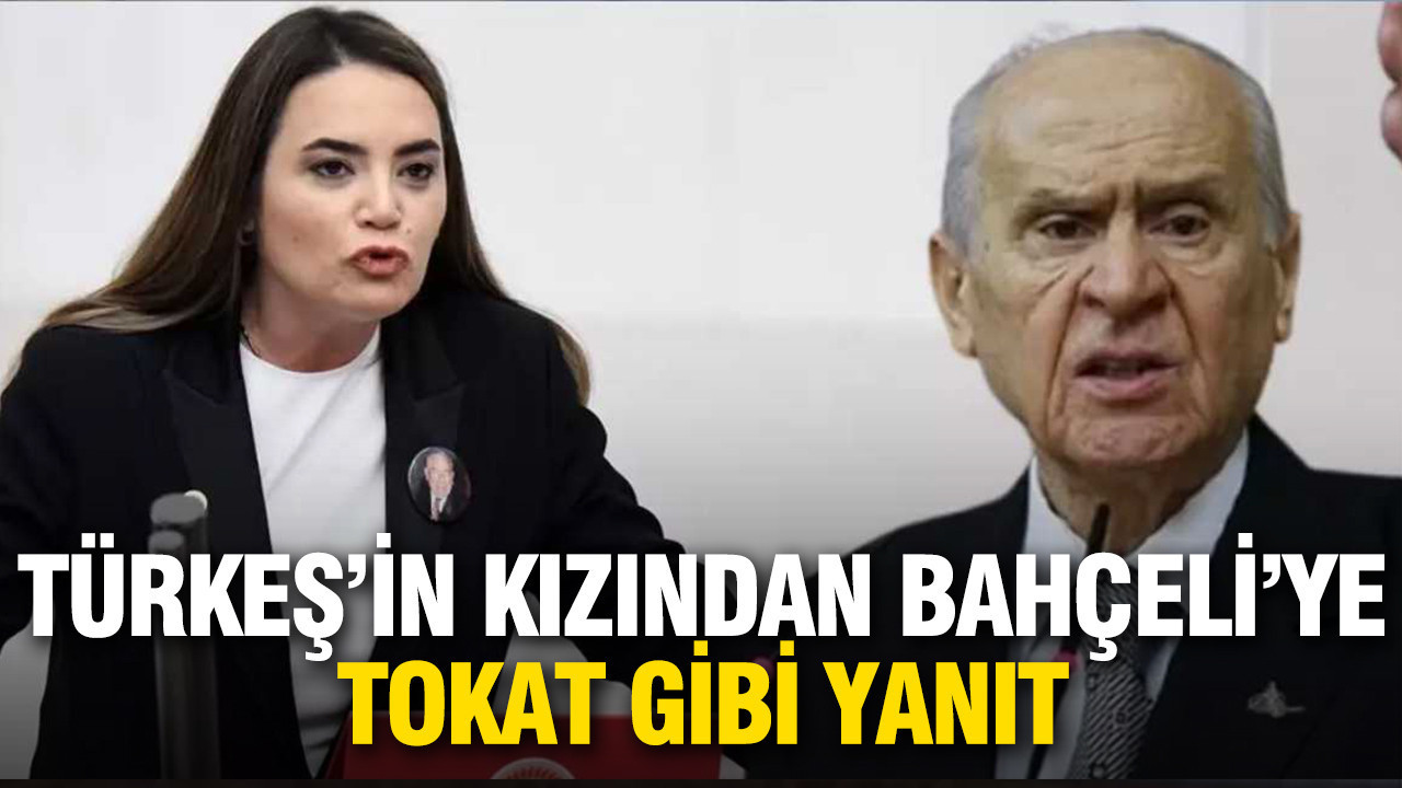 Türkeş'in kızından Bahçeli'ye tokat gibi yanıt
