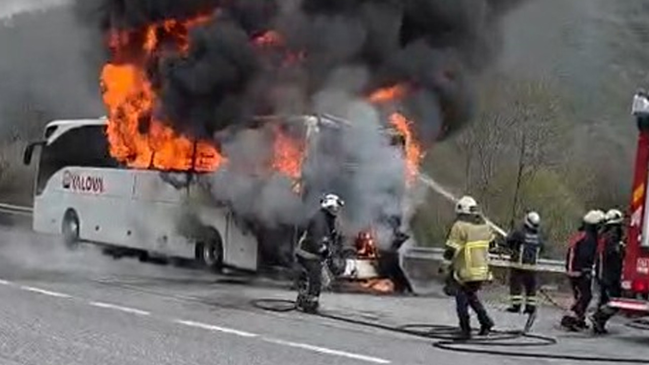 Yalova'da korku dolu anlar: Yolcular ölümden döndü