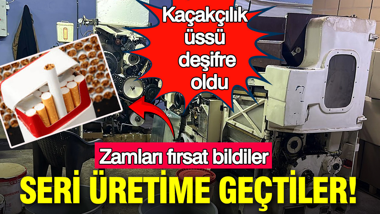 Zamları fırsat bildiler: Seri üretime geçtiler: Adana'daki şok operasyonun detayları