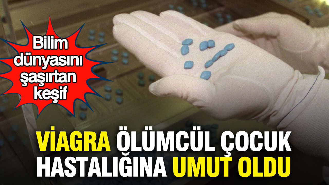 Bilim dünyasını şaşırtan keşif: Viagra, ölümcül çocuk hastalığına umut oldu