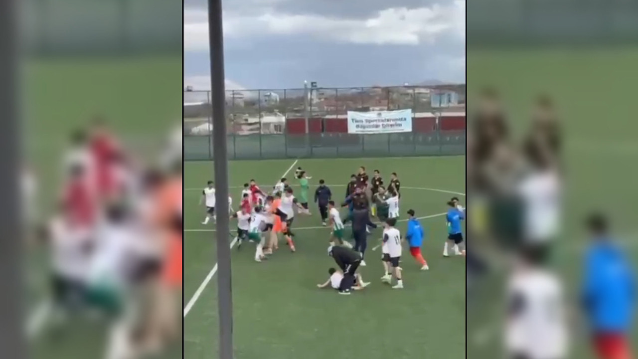 Bitiş düdüğüyle birlikte saha savaş alanına döndü