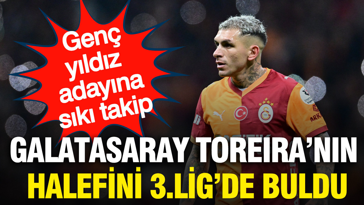 Galatasaray Torreira'nın halefini 3. Lig'de buldu