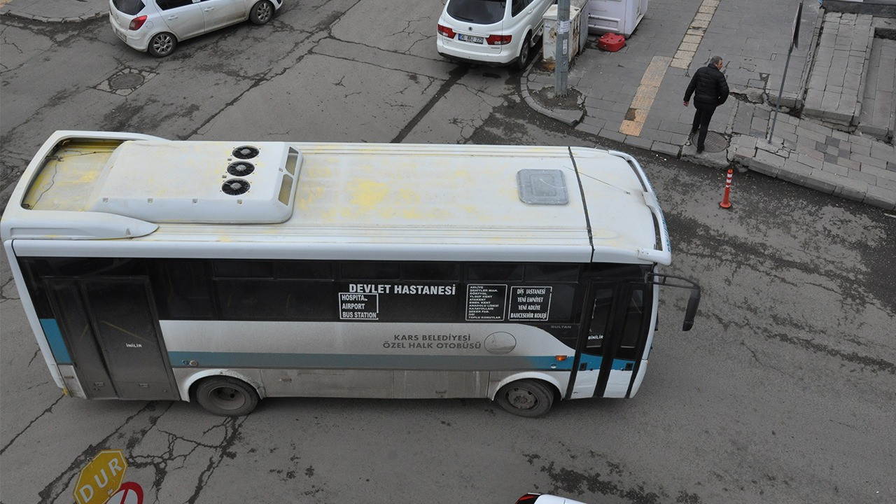 Kars’ta dolmuş ücretlerine tepki