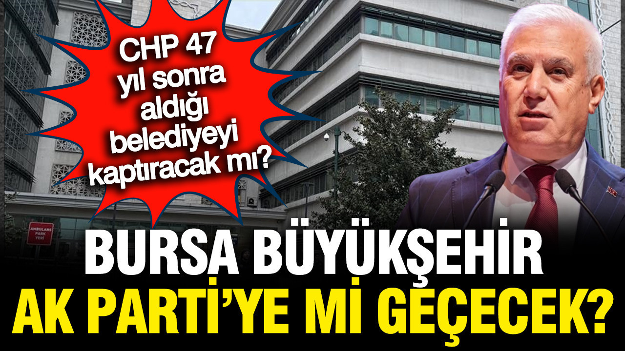 Mustafa Bozbey'in tutuklanması sonrası Bursa AK Partiye mi geçek?