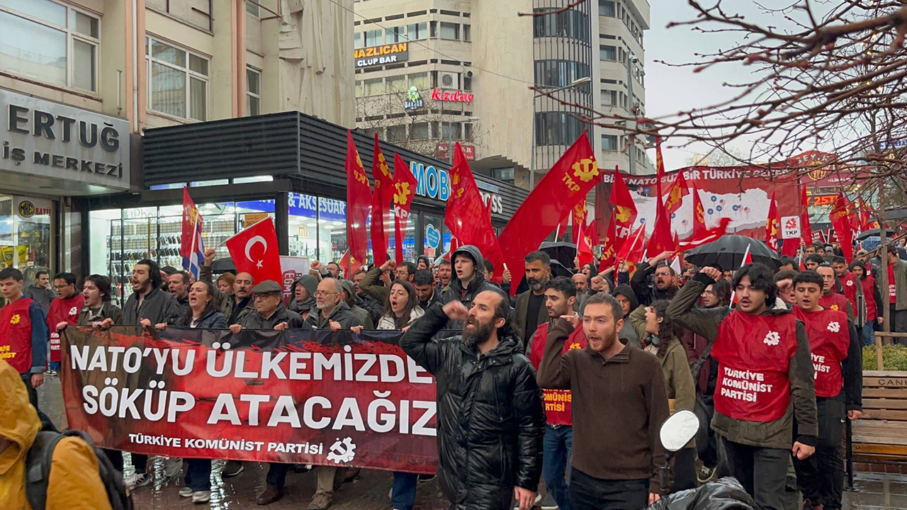 TKP'den eylem: “NATO’suz Türkiye” çağrısı Ankara’da yükseldi