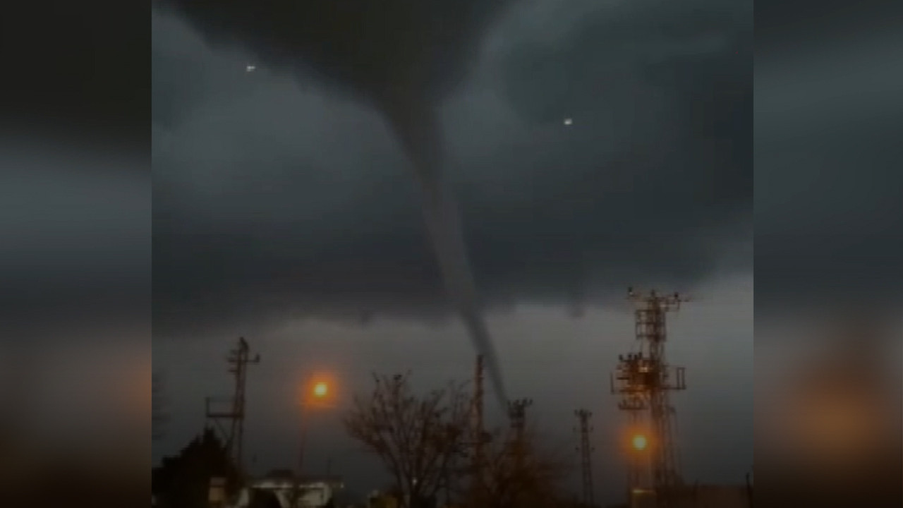Yağmur önce hortum şoku: Mardin’de endişe verici anlar