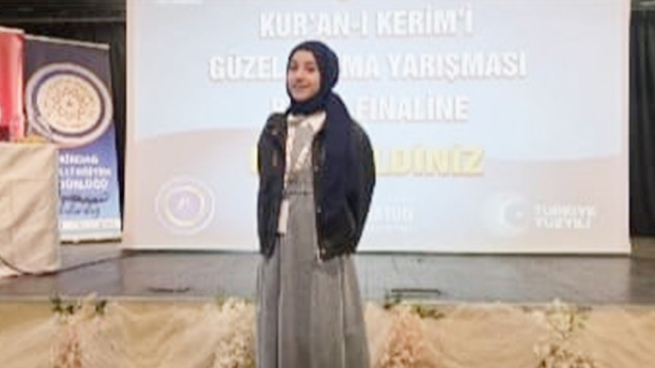 Ayşe Betül Yıldırım, bölge birincisi oldu