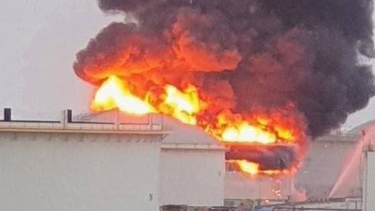 Bahreyn’de petrol tesisinde yangın