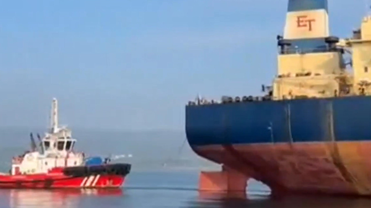 Çanakkale Boğazı'nda alarm: Dev tanker sürüklenmekten son anda kurtarıldı