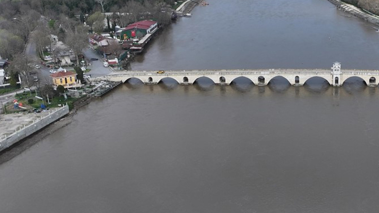 Edirne'de yükselen nehirlerin debisi düşüşe geçti