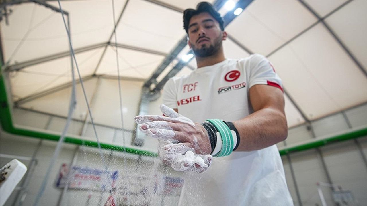 Milli cimnastikçi Mert Efe, Akdeniz Oyunları'nda kürsü hedefi