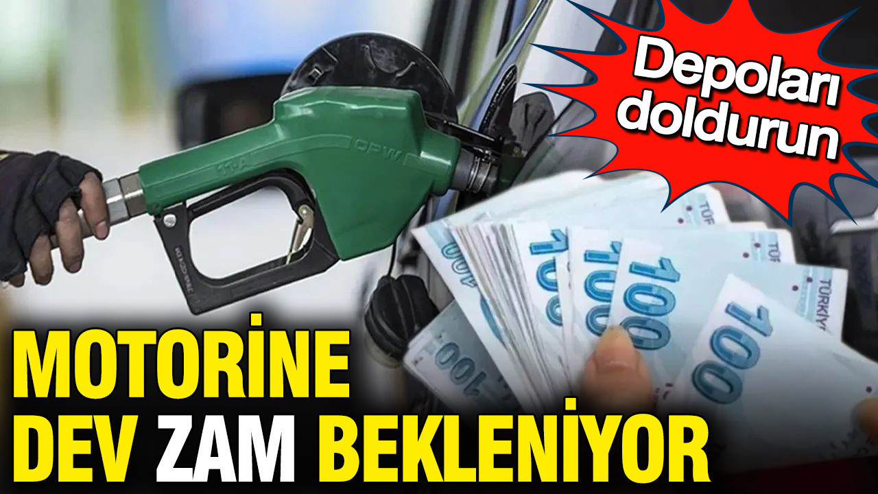 Motorine zam bekleniyor: Fiyatlar daha da yükselecek: Depoları doldurun