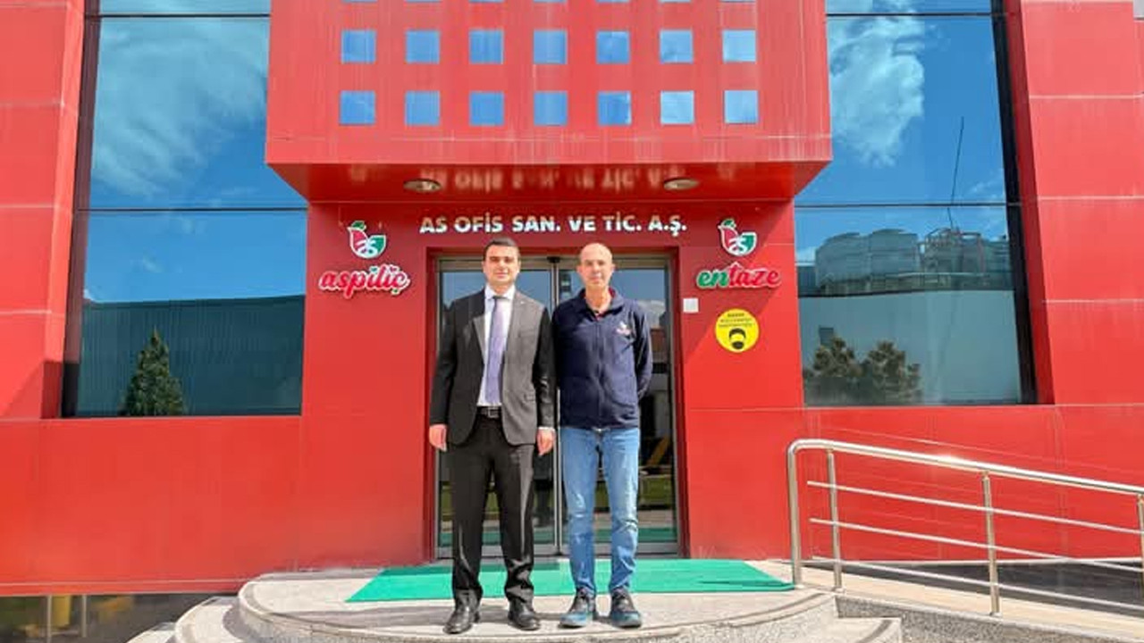 Osmaneli Kaymakamı Kılıç'tan fabrika ziyareti