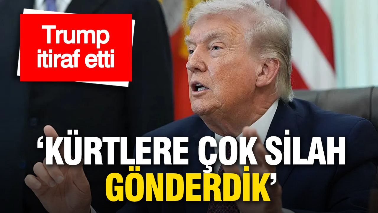 Trump itiraf etti: Kürtlere çok silah gönderdik