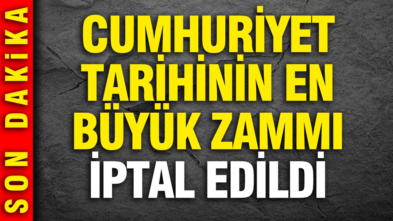 Akaryakıta bu gece yapılması planlanan tarihi zam 'şimdilik' iptal edildi