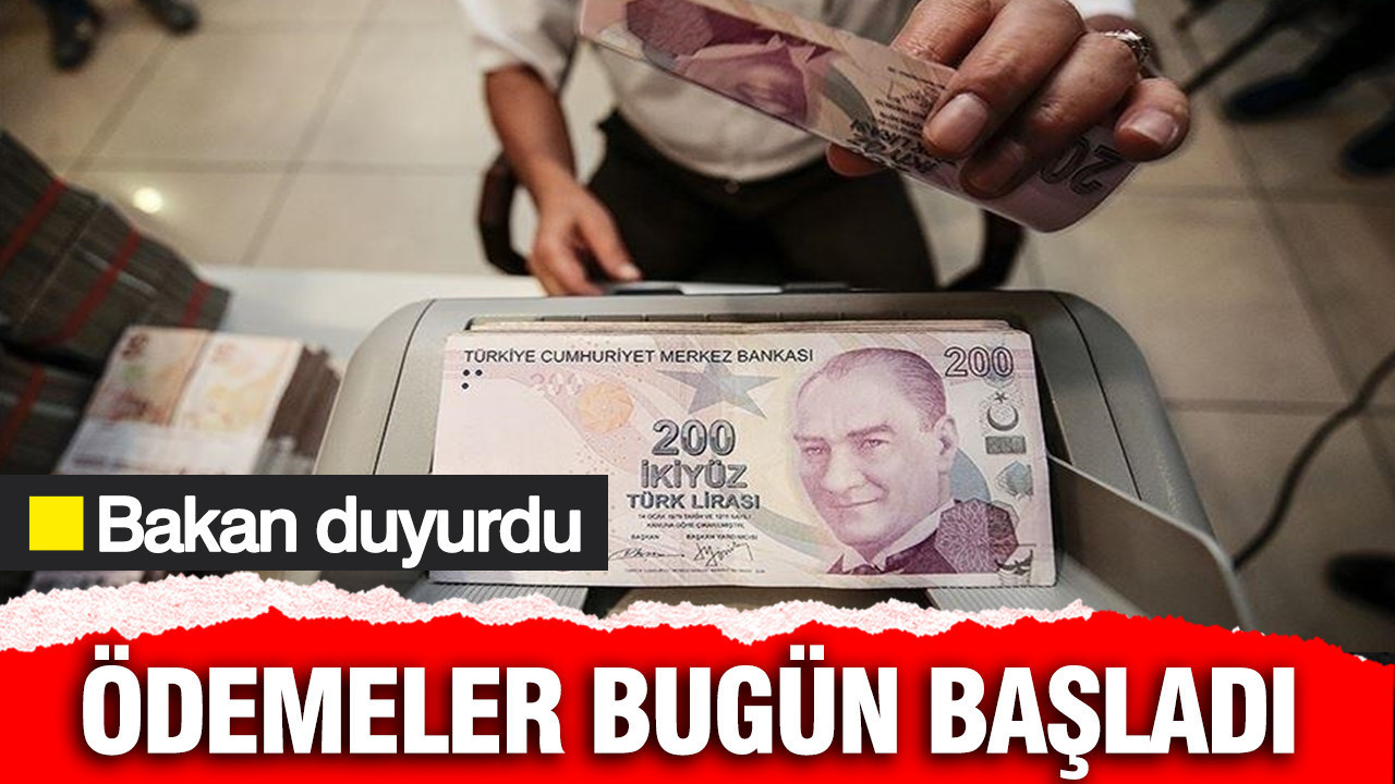 Bakan Göktaş duyurdu: Yaşlı ve engelli aylıkları hesaplara yatıyor