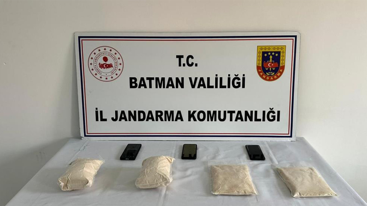 Batman'da 3 kilo kannabinoit ele geçirildi: 1 kişi tutuklandı
