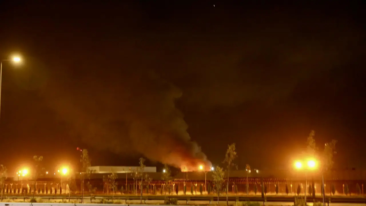 Irak'ın Erbil kentinde 7 İHA düşürüldü