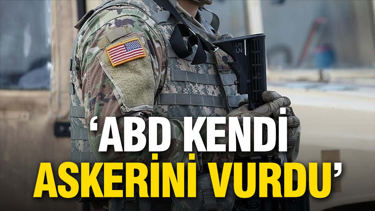 İran: ABD kendi askerlerini vurdu