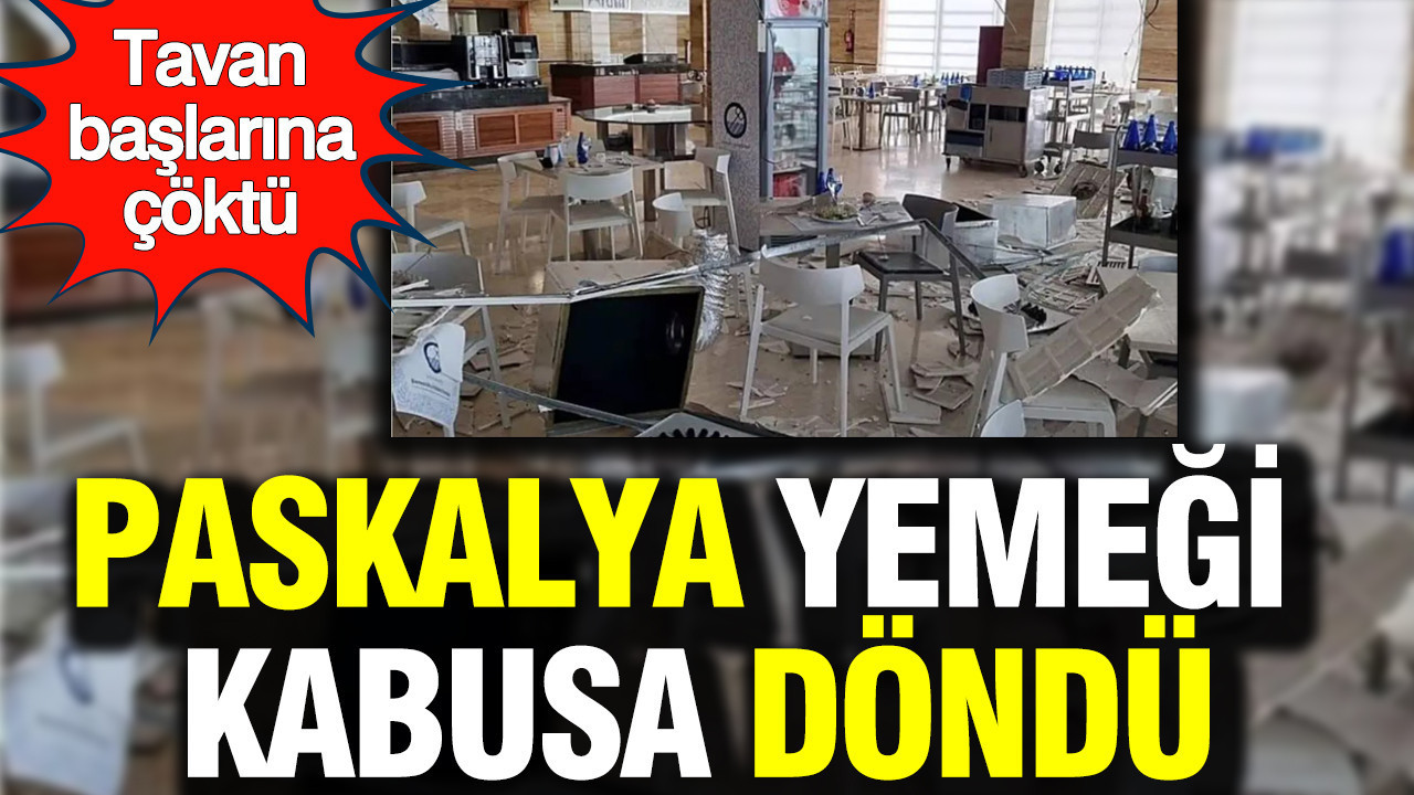 İspanya'da Paskalya kutlaması kanlı bitti: Otelde tavan çöktü