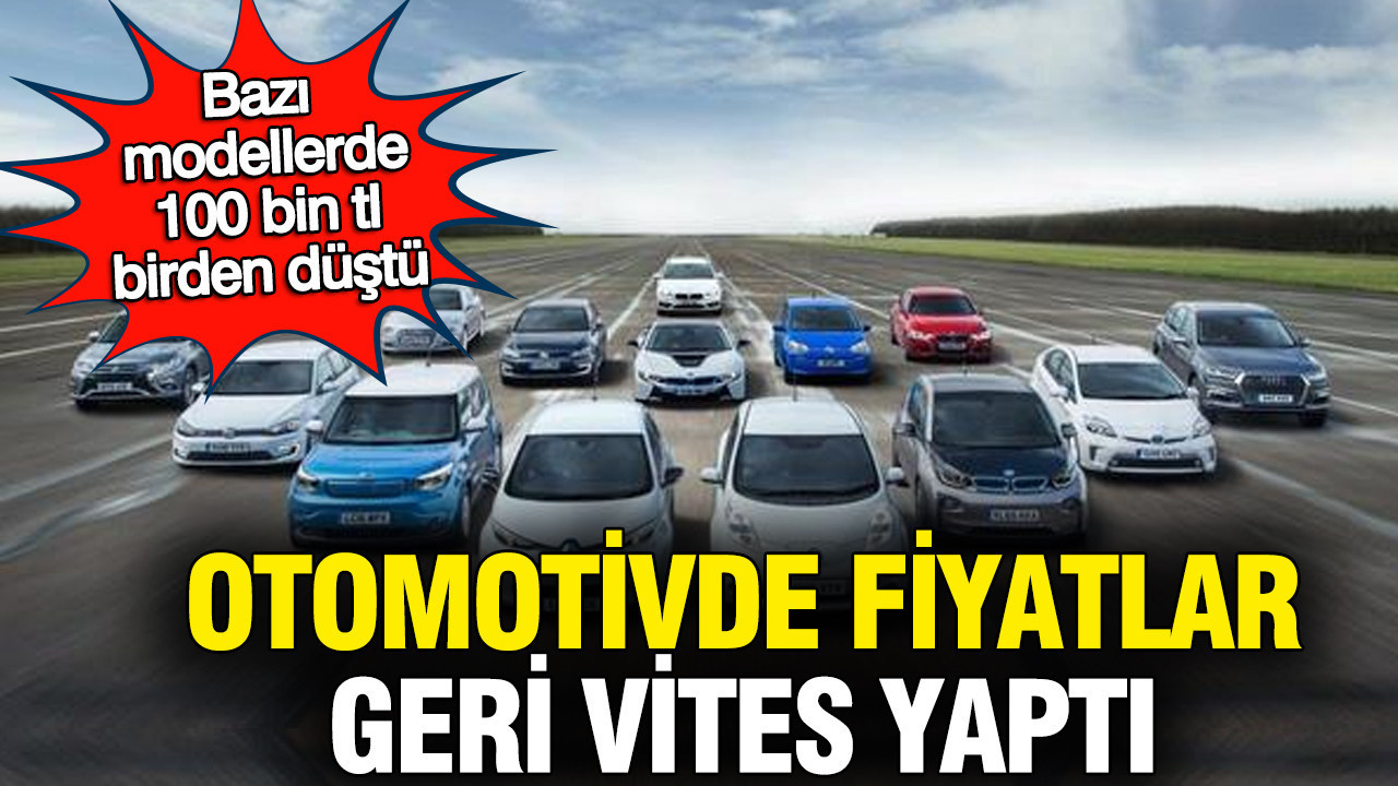 Otomotivde piyasalar daraldı, bazı markalar yüzde 20'ye varan indirim yaptı