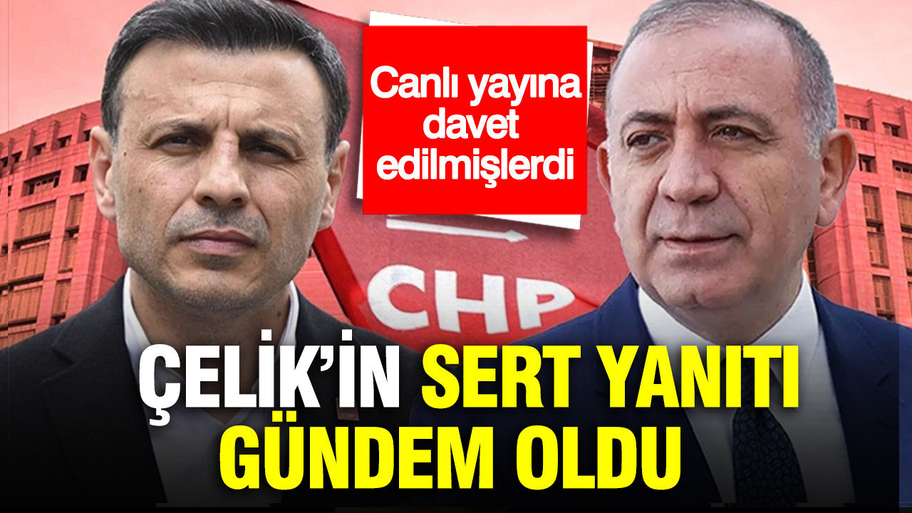 Özgür Çelik ve Gürsel Tekin canlı yayına çağırılmıştı: Özgür Özel'in yanıtı sert oldu