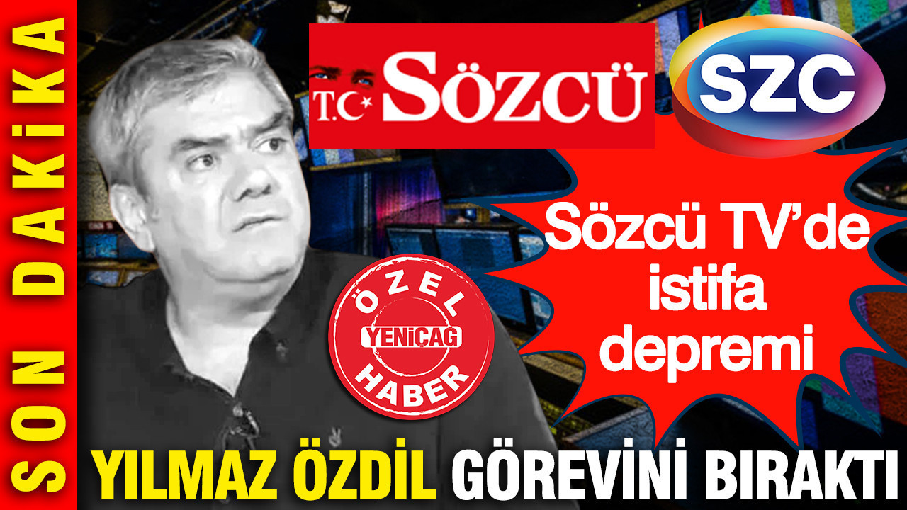 Sözcü TV’de istifa depremi: Yılmaz Özdil görevini bıraktı