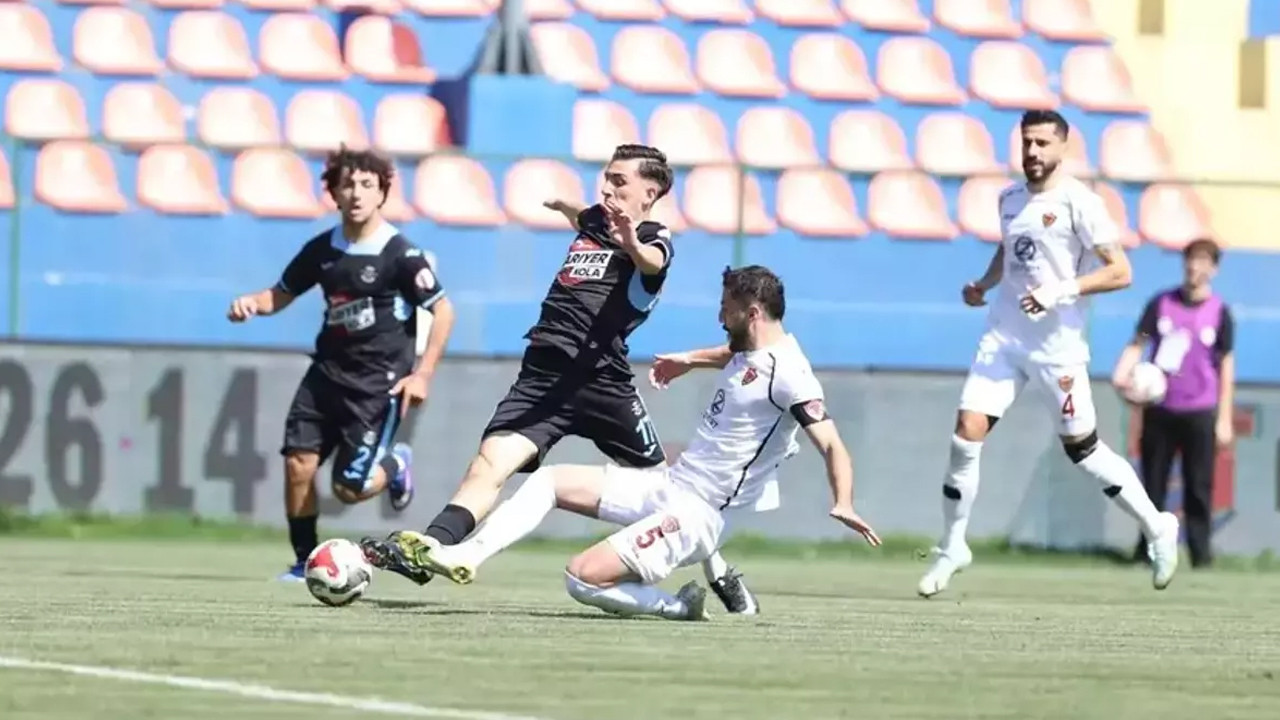 34 maç sonunda ilk galibiyetlerini tam 4 gol atarak aldılar... TFF 1. Lig'de heyecan dolu maç