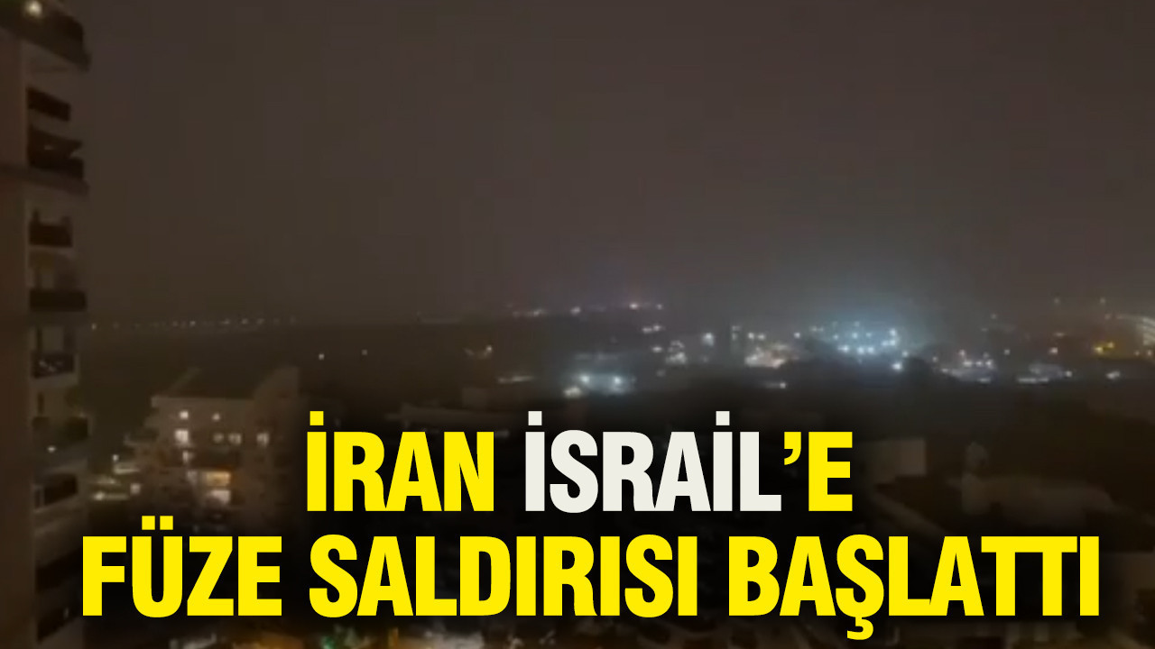 İran İsrail’e füze saldırısı başlattı