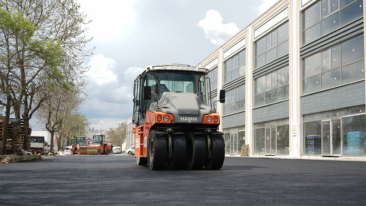 Kahramanmaraş’ta asfalt çalışmaları sürüyor