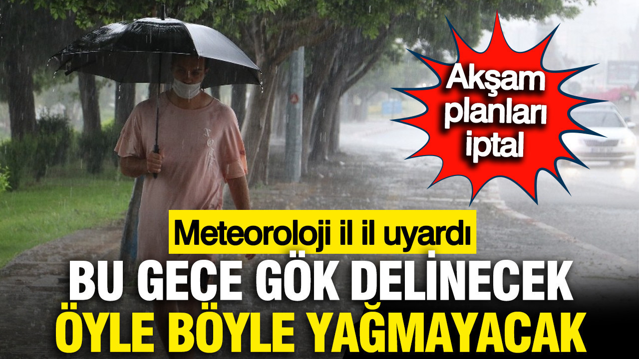 Meteoroloji açıkladı: Bu gece gök delinecek, göz g…