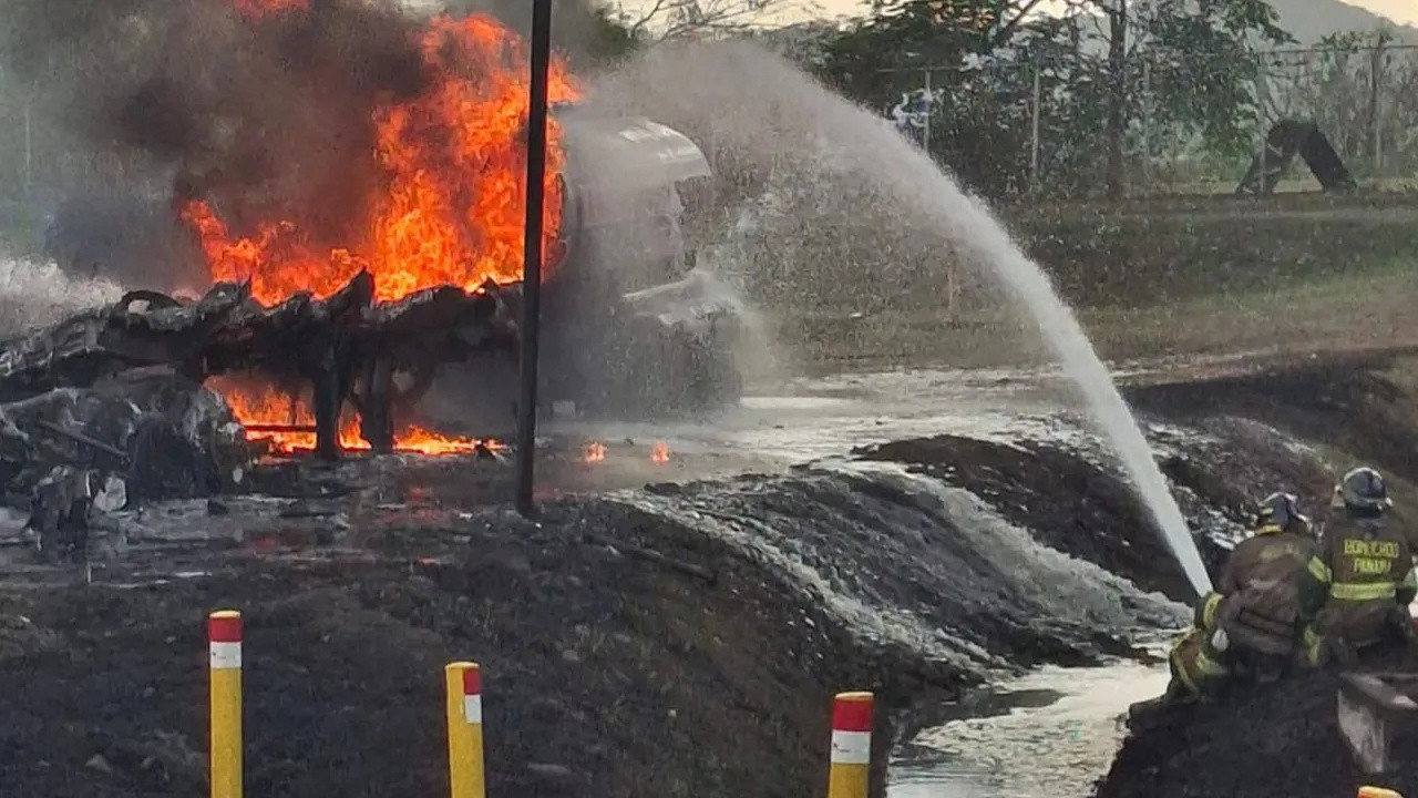 Panama’da yangın: 1 ölü 2 yaralı