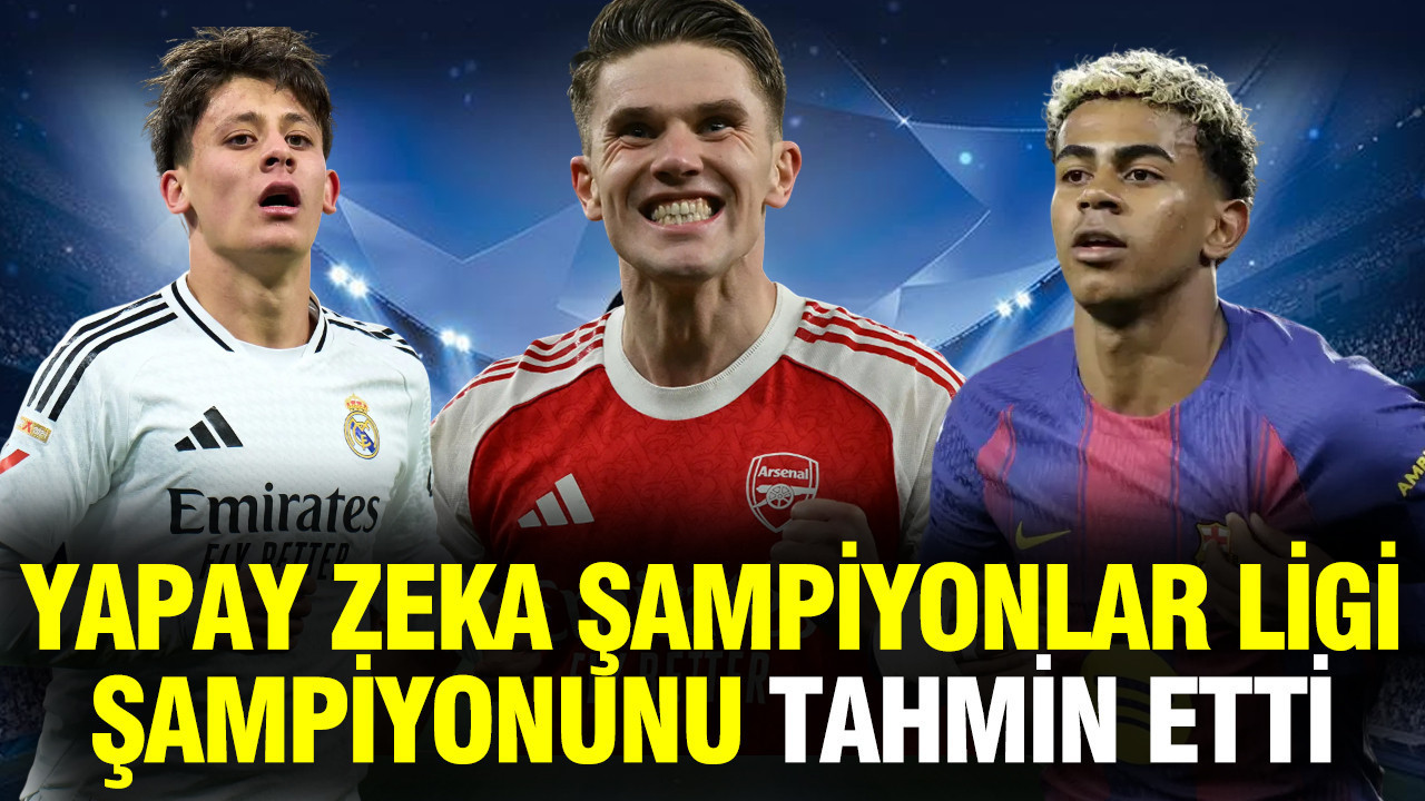 Yapay zeka Şampiyonlar Ligi şampiyonunu tahmin etti